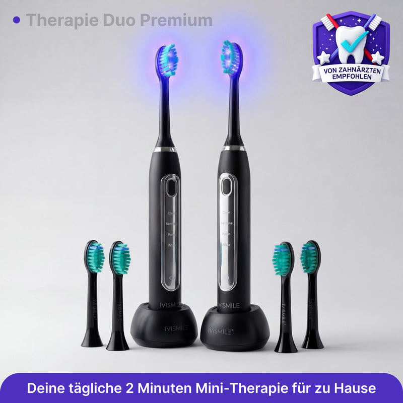 DualWave Blaulicht Therapie Schall Zahnbürste
