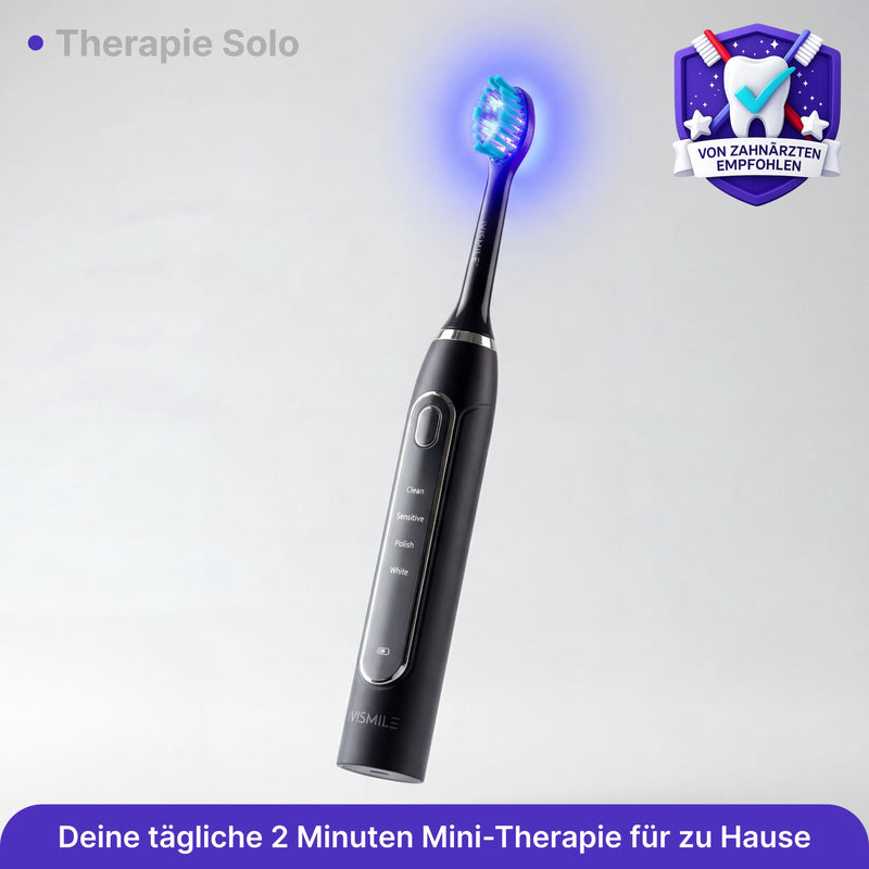 DualWave Blaulicht Therapie Schall Zahnbürste