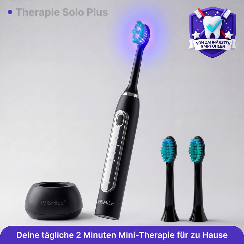 DualWave Blaulicht Therapie Schall Zahnbürste