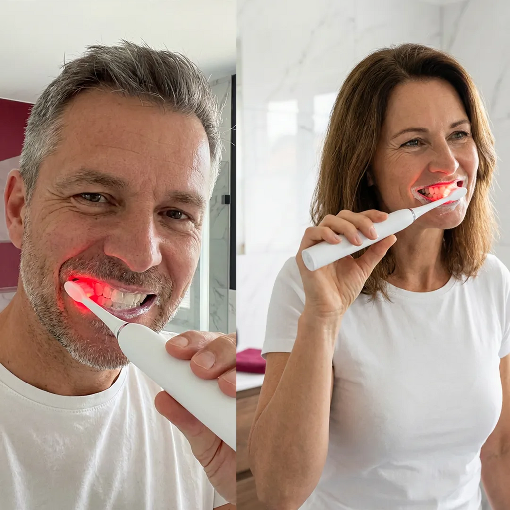 DualWave Red Light Therapy Sonic Toothbrush
