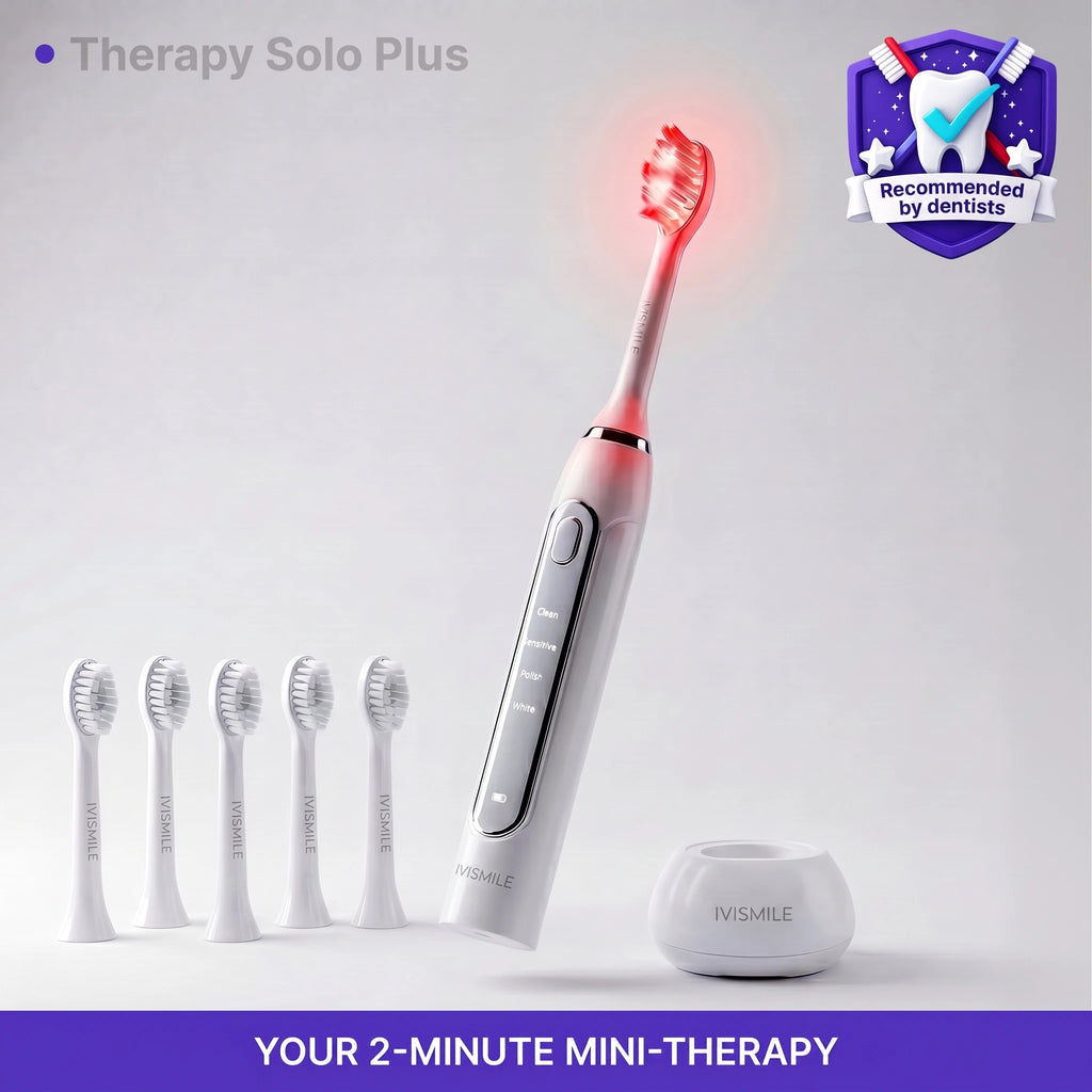 DualWave Red Light Therapy Sonic Toothbrush